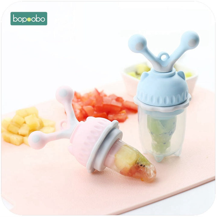 Silicone Fruit Teether Feeder for Gentle, Less-Mess Snacks