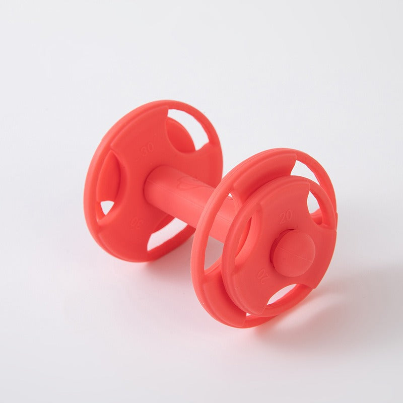 Baby Silicone Dumbbell Teether for Soothing Sore Gums
