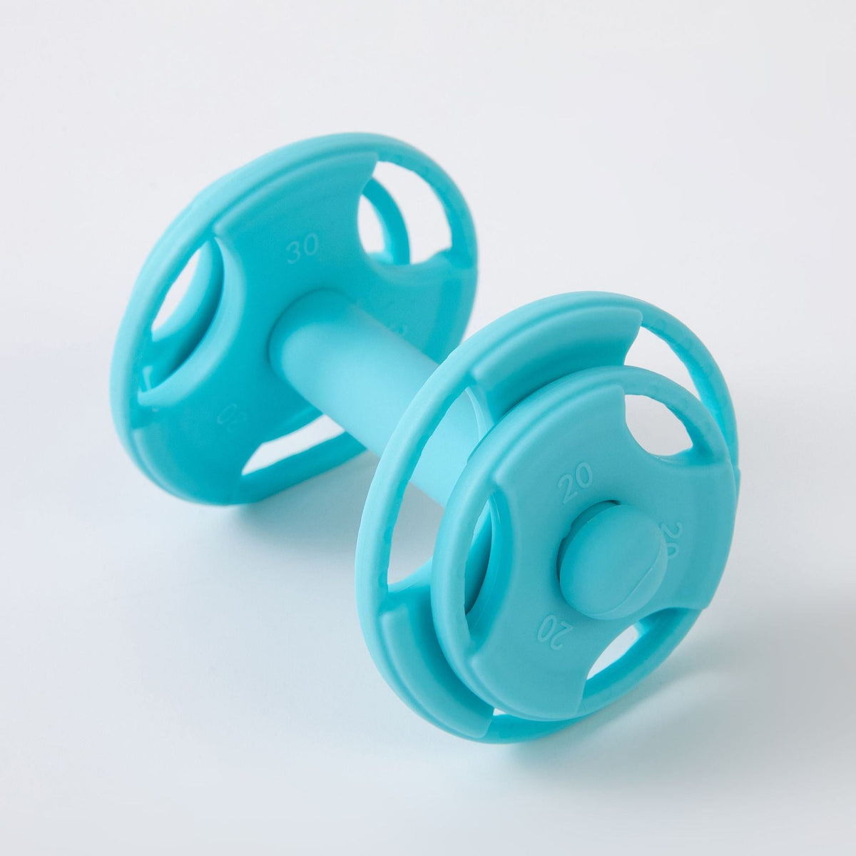 Baby Silicone Dumbbell Teether for Soothing Sore Gums