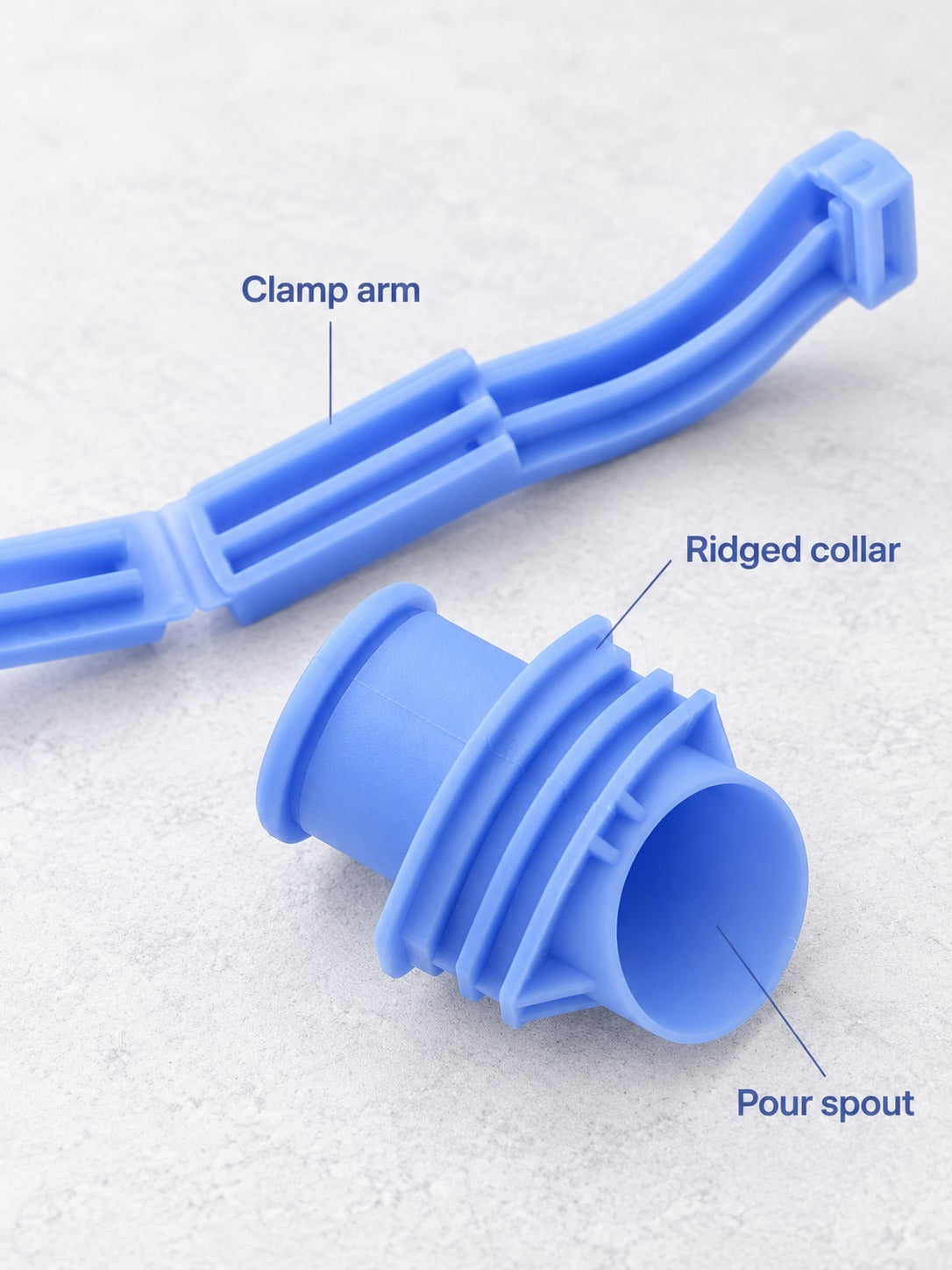 Food Sealing Clip with Pour Spout Keeps Snacks Fresh