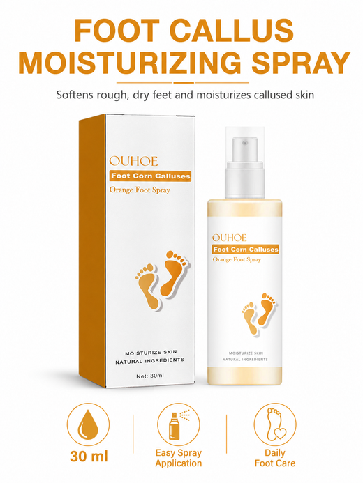 Foot Callus Spray — Smoother, Healthier Heels in One