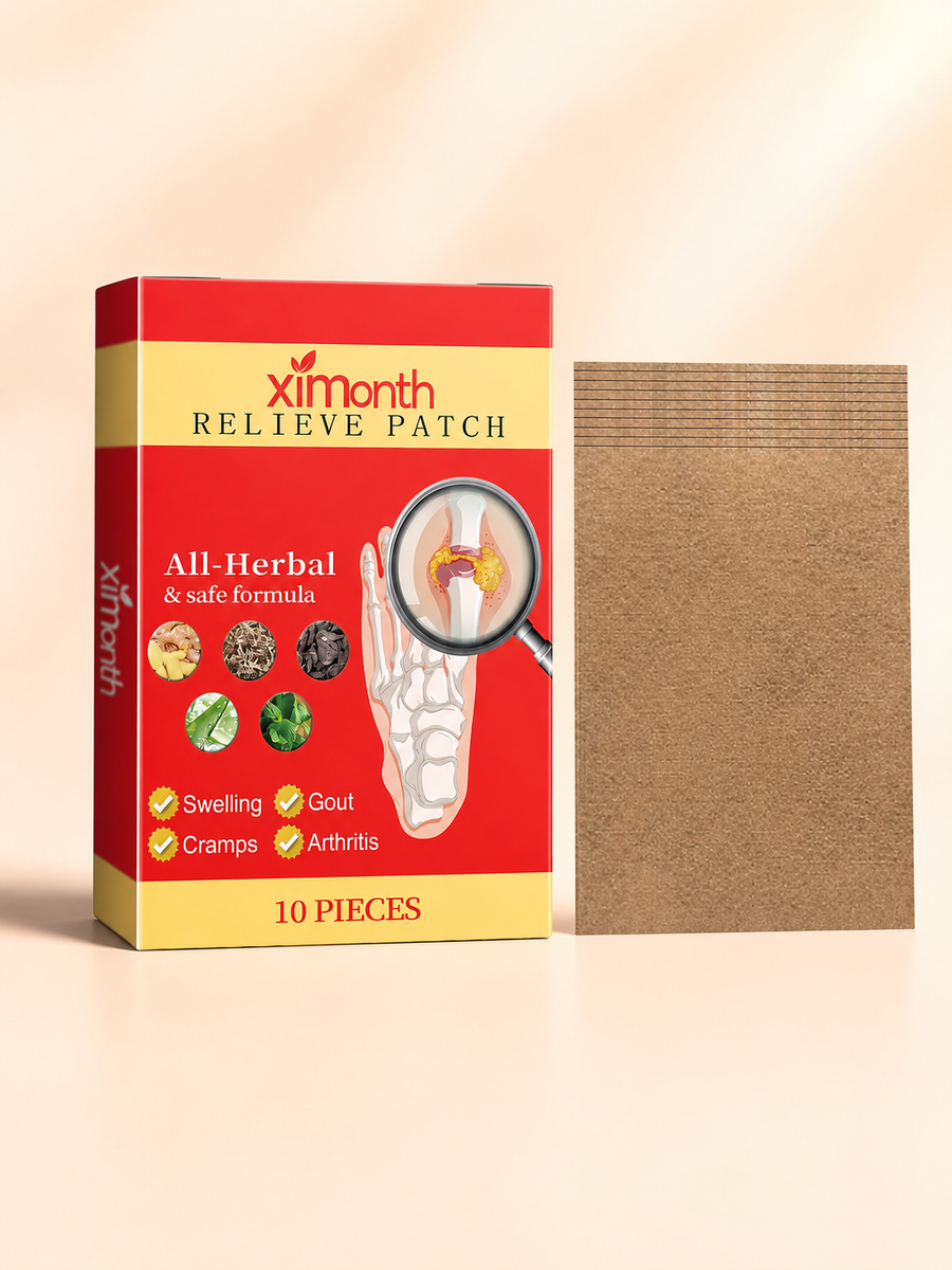 Foot Joint Relief Patch — All‑Herbal Pain Relief for Gout