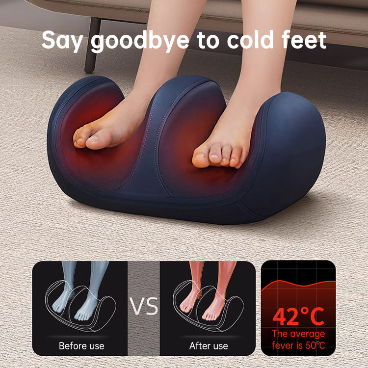 Foot Massager with Heat and 3D Rollers for Tired Feet