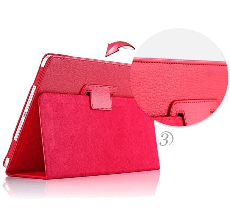 iPad 2, 3 and 4 Folio Case with Stand and Auto Sleep