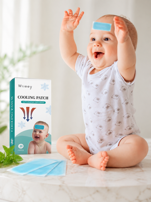 Forehead Cooling Patches — Icy Relief Lasts Up to 8 Hours