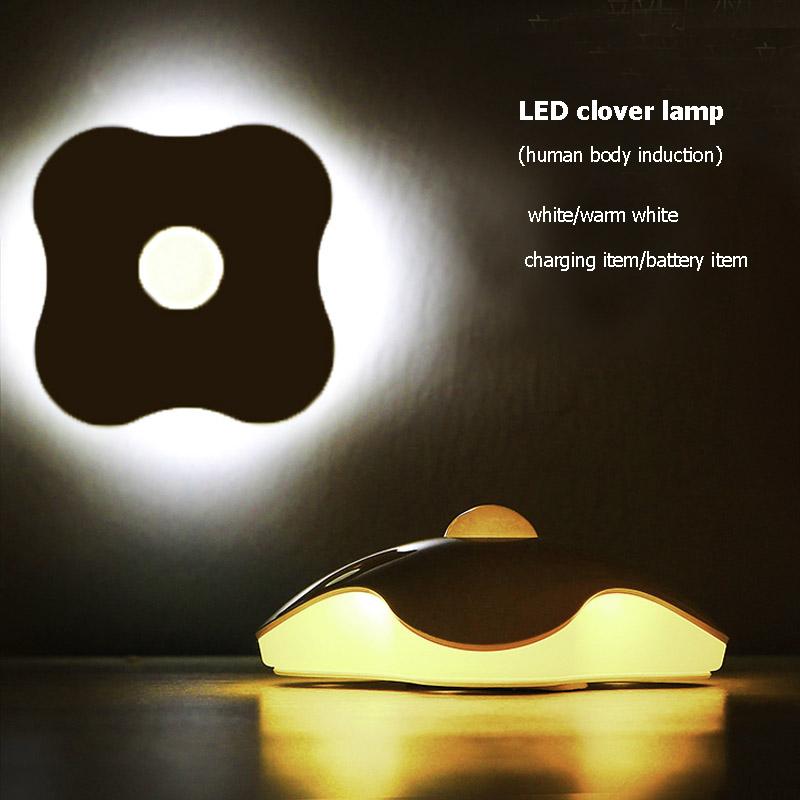 Clover Motion Sensor Night Light: Hands-Free Warm Glow