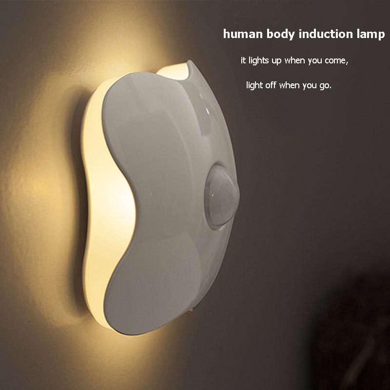 Clover Motion Sensor Night Light: Hands-Free Warm Glow