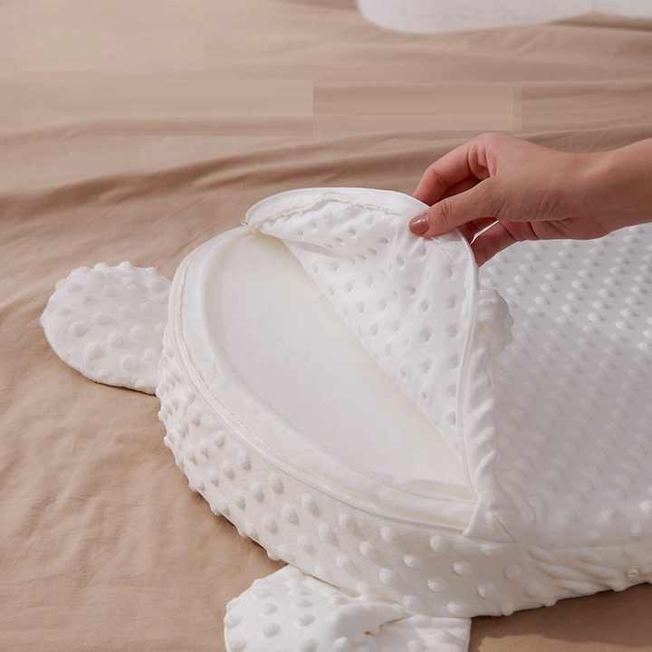 Baby Feeding Pillow With 15° Elevated Cushioned Support