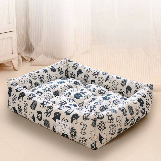 Washable Cat Bed for Cozy Year-Round Home Comfort
