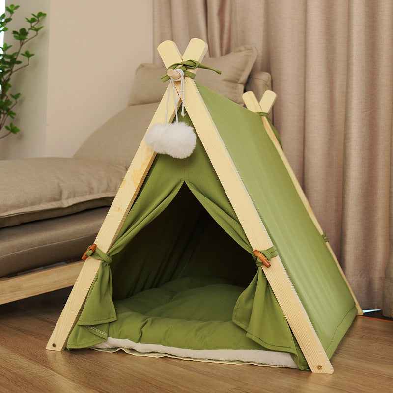 Pet Teepee Bed for Cats & Small Dogs | Cozy Retreat