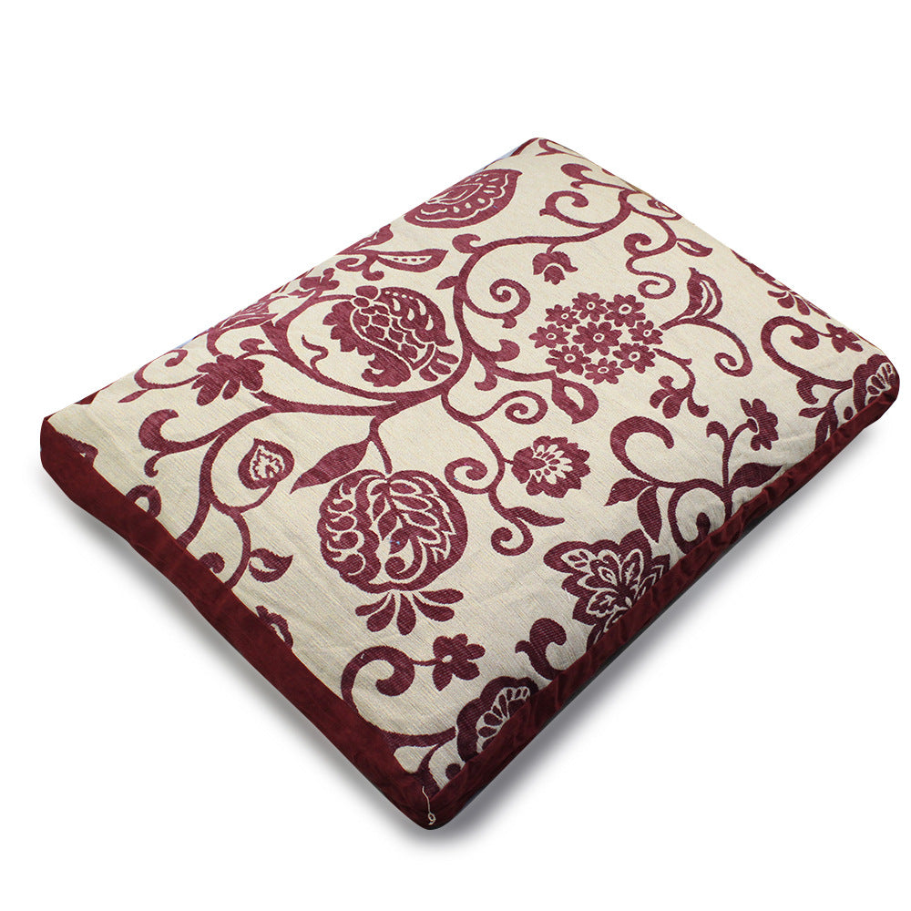 Large Dog Mattress with Thick Washable Removable Cover