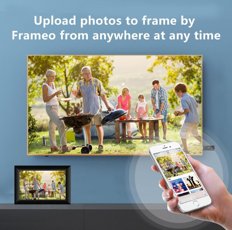 WiFi Digital Photo Frame: Send Family Photos Remotely