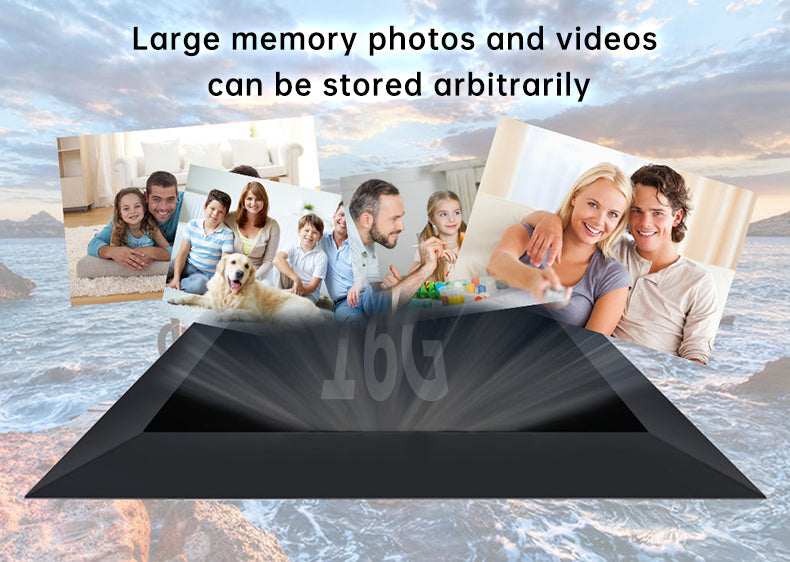WiFi Digital Photo Frame: Send Family Photos Remotely