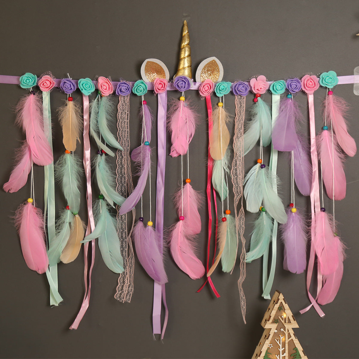 Unicorn Room Decor Veil With Magical Pastel Charm