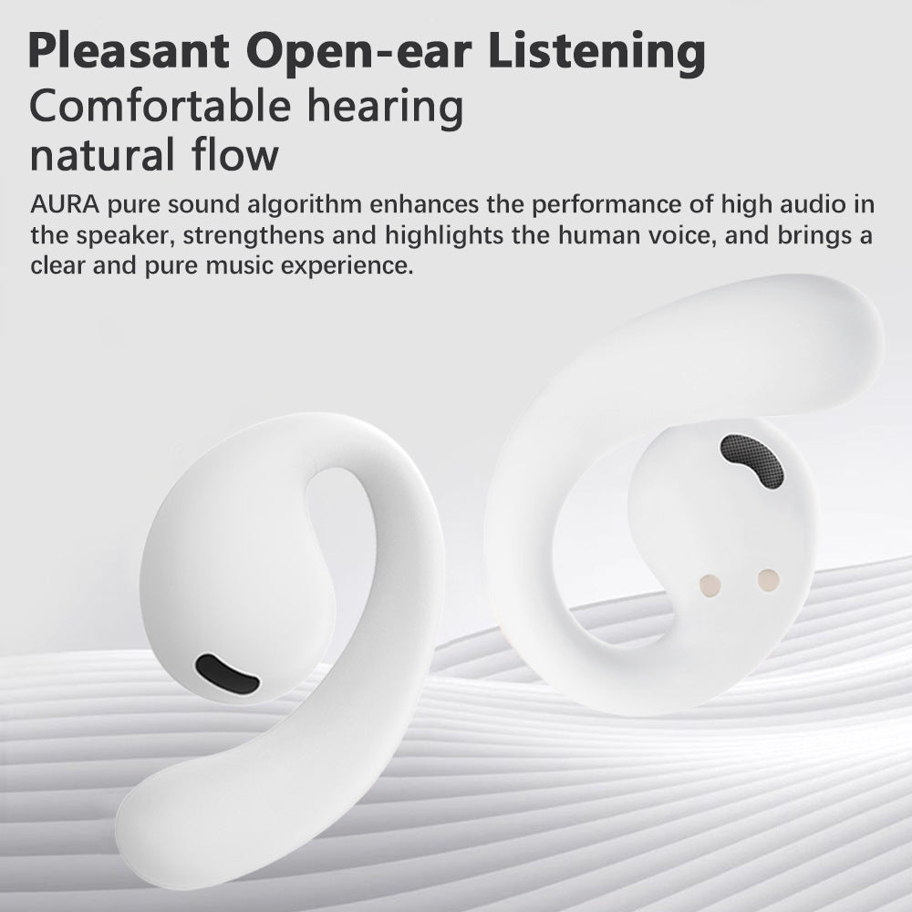 Open-Ear Wireless Earbuds for Glasses & All-Day Wear
