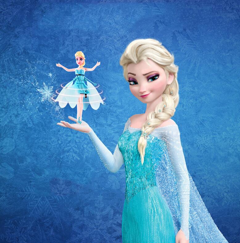 Hand-Sensing Flying Fairy Toy for Interactive Play
