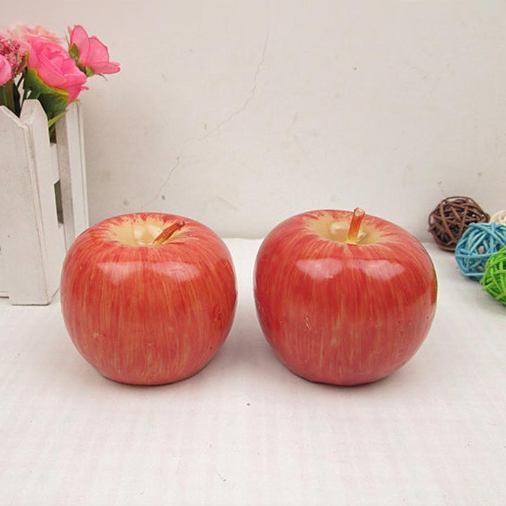 Apple-Shaped Candle Festive Decor & Creative Gift