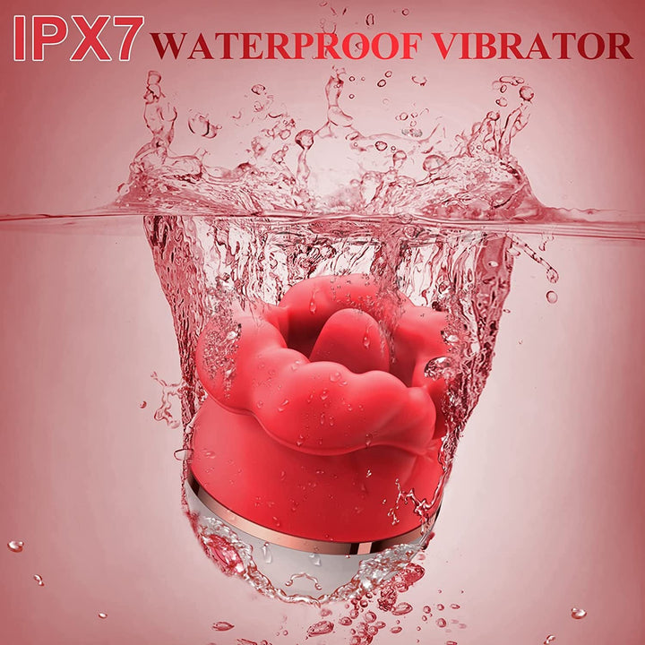 Waterproof Tongue Sucking Massager for Varied Pleasure