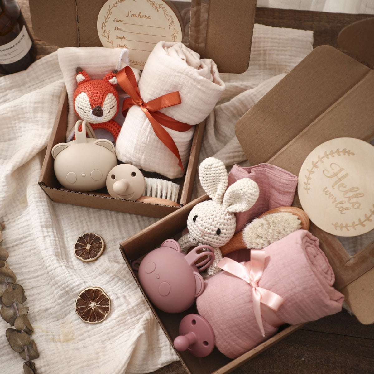 Newborn Baby Gift Set for Gentle, Thoughtful Care