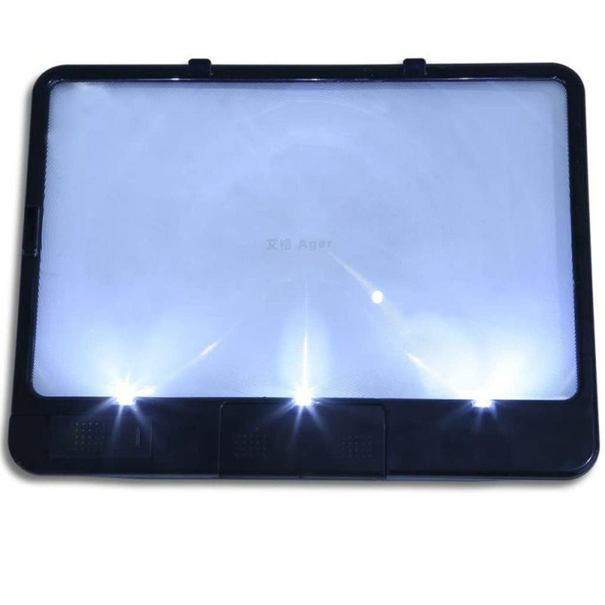 Full Page Reading Magnifier with LED Light for Print