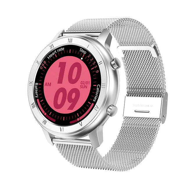 Women's Smartwatch with ECG, Heart Rate & IP68 Waterproof