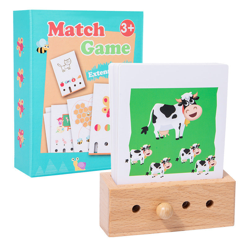 Logic Puzzle Card Game for Screen-Free Early Learning
