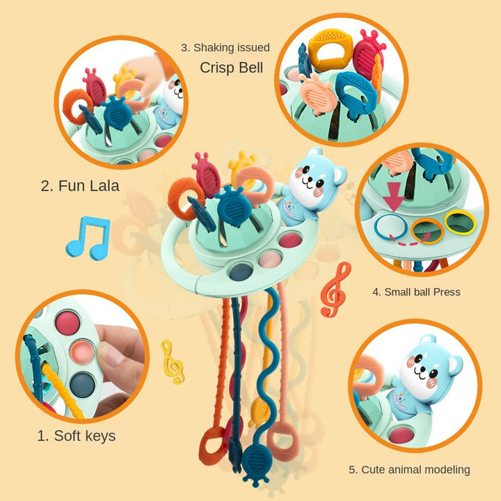 Baby Sensory Toy for Teething and Fine Motor Skills