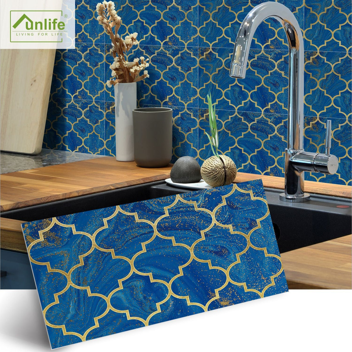 Self-Adhesive Brick Tile Stickers for Backsplash Makeover
