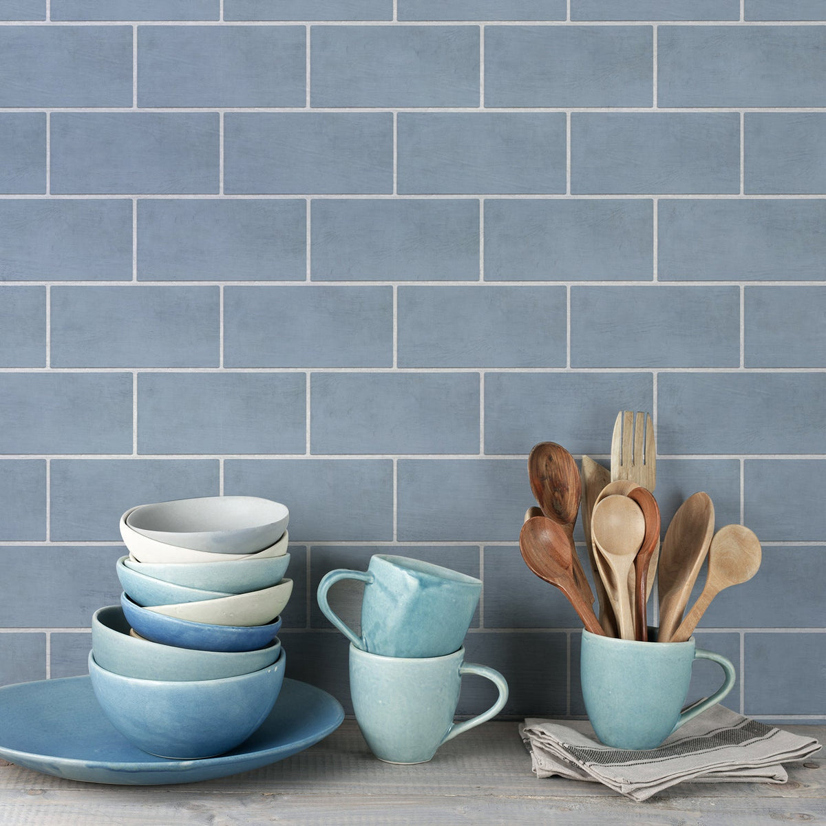 Brick Backsplash Wall Stickers for Easy Kitchen Updates
