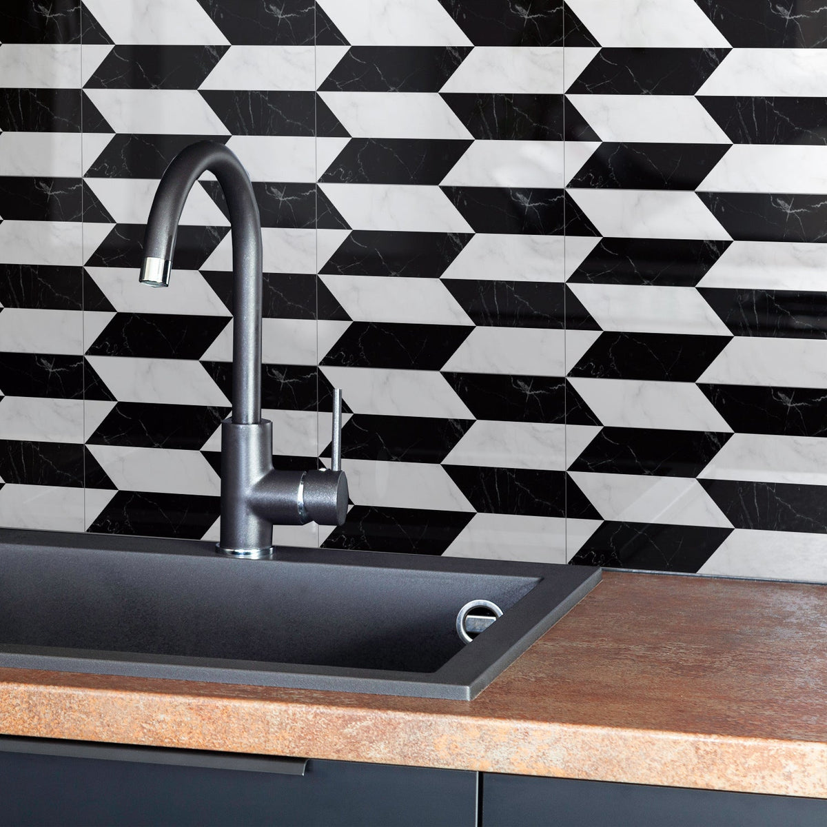 Peel And Stick Backsplash Tiles For Modern Kitchens
