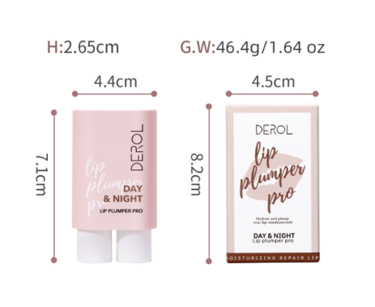 Ginger Mint Lip Plumper Set for Day & Night Moisture