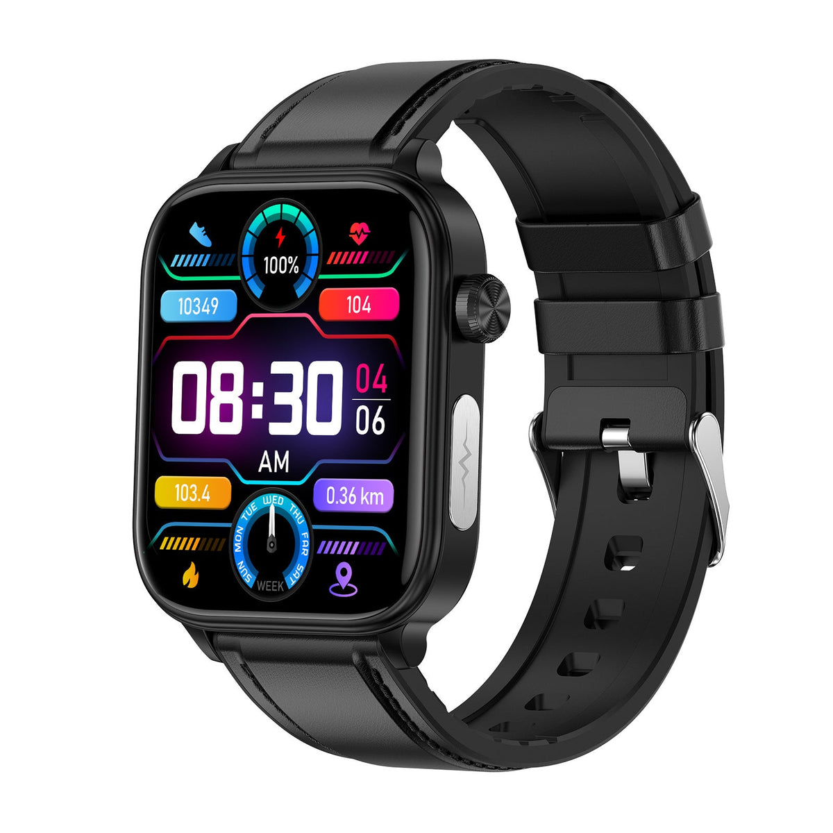 Smartwatch with ECG & Non-Invasive Glucose — ET570 Health