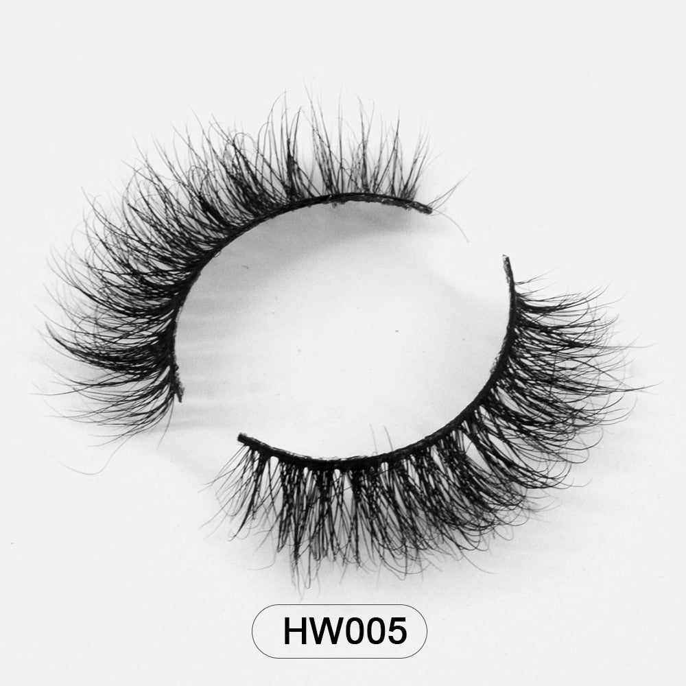 3D Mink Lashes with Soft Band — Wispy Natural Volume