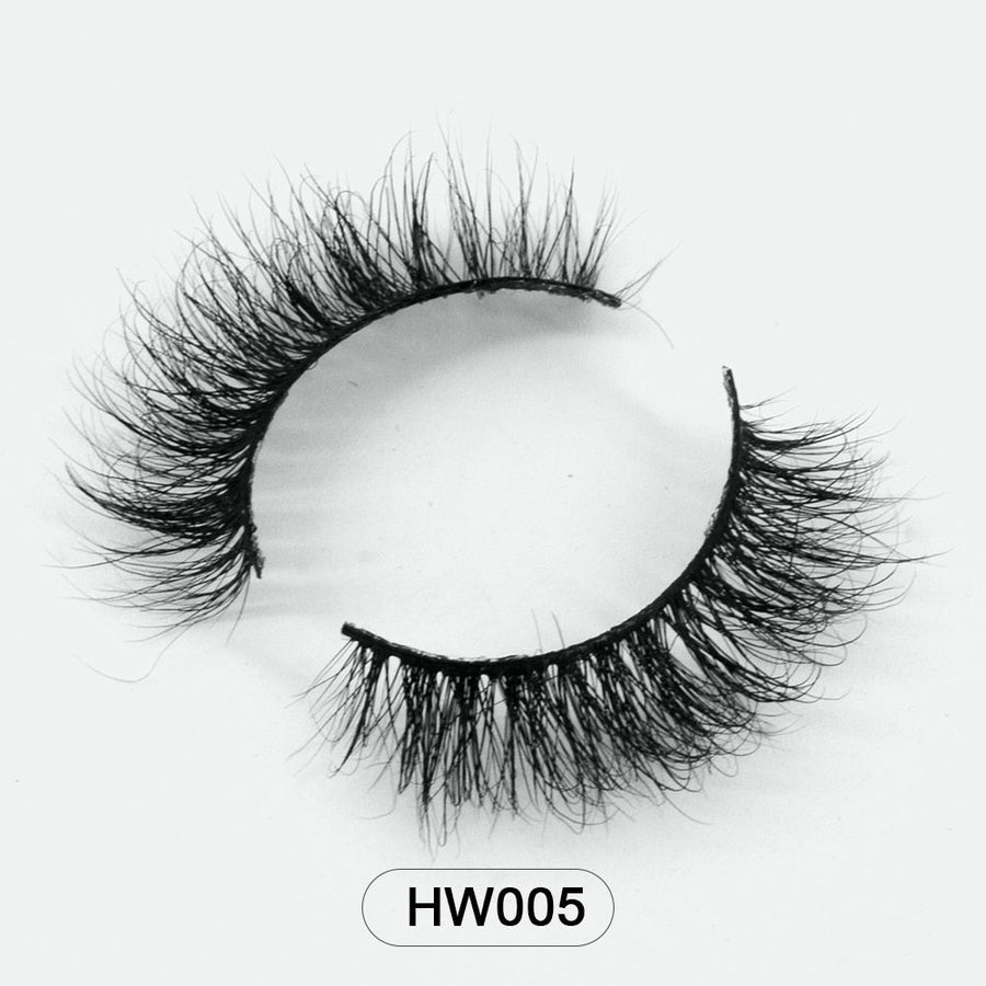 3D Mink Lashes with Soft Band — Wispy Natural Volume