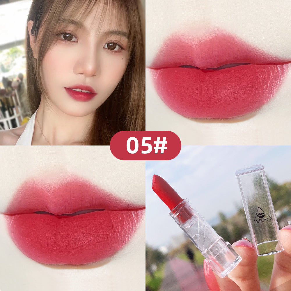 Matte Lipstick for Portable Everyday Color, Peach Pink