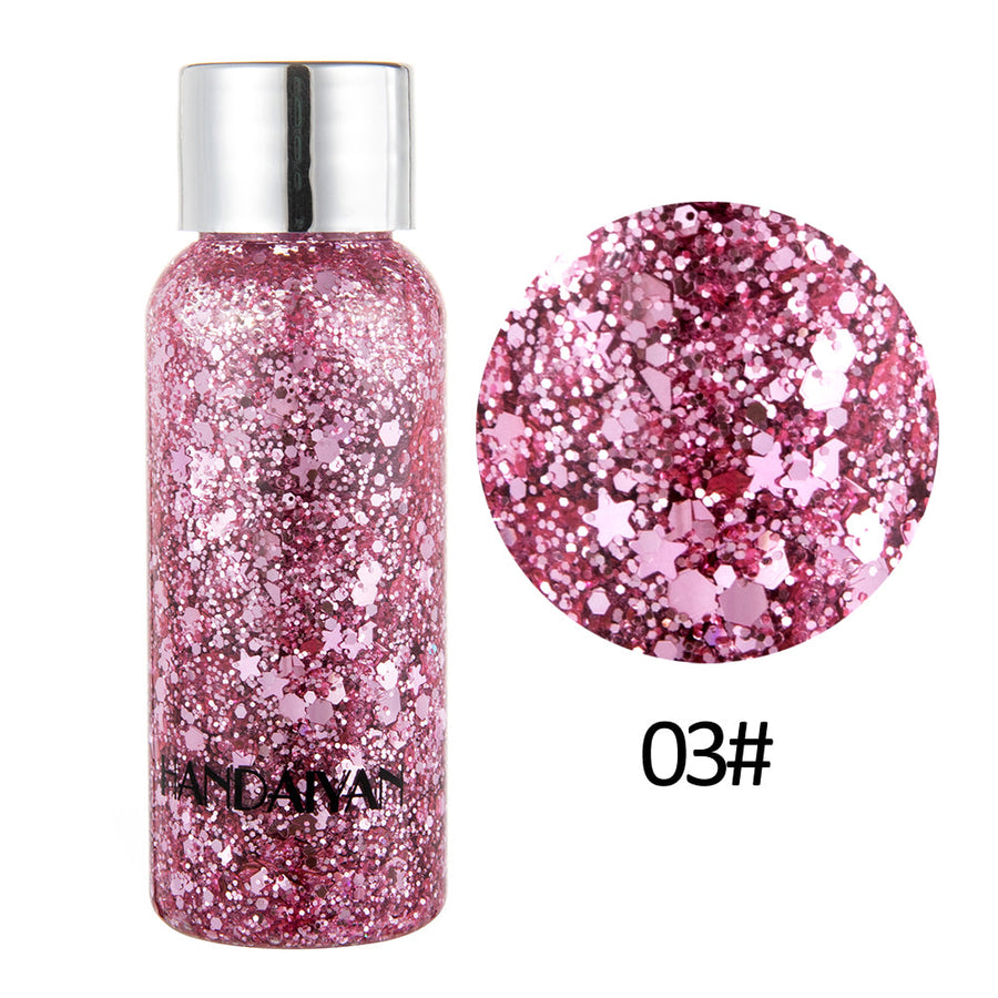 Glitter Body Gel for Face, Hair & Dramatic Stage Looks