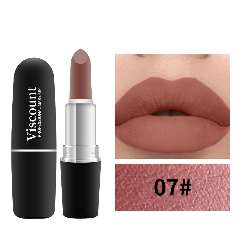 Fog Matte Lipstick 12 Shades Moisturizing Bullet Color