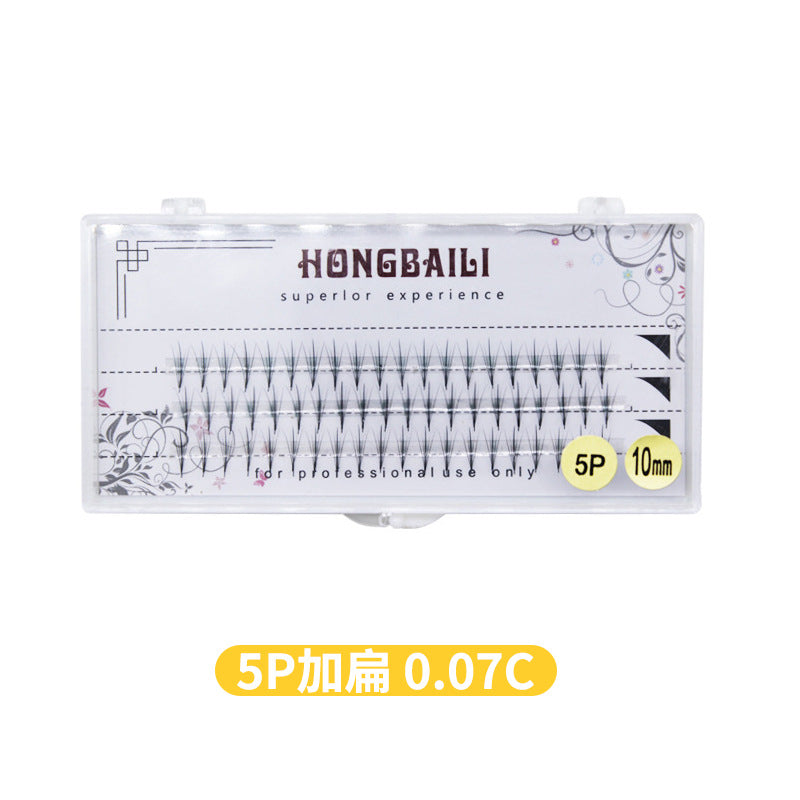 False Eyelash Clusters 0.07mm for Soft Custom Volume