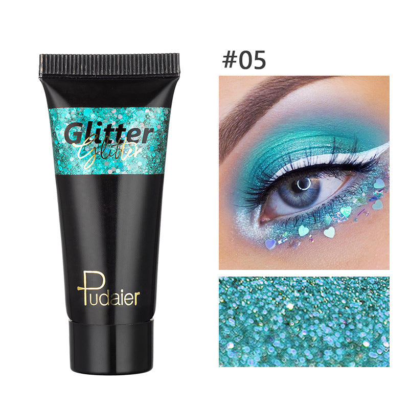 Liquid Glitter Eyeshadow for High-Flash Stage Looks