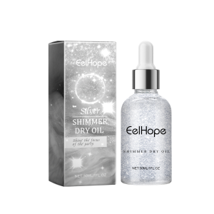 Body Glitter Oil for Long-Lasting Moisturizing Glow
