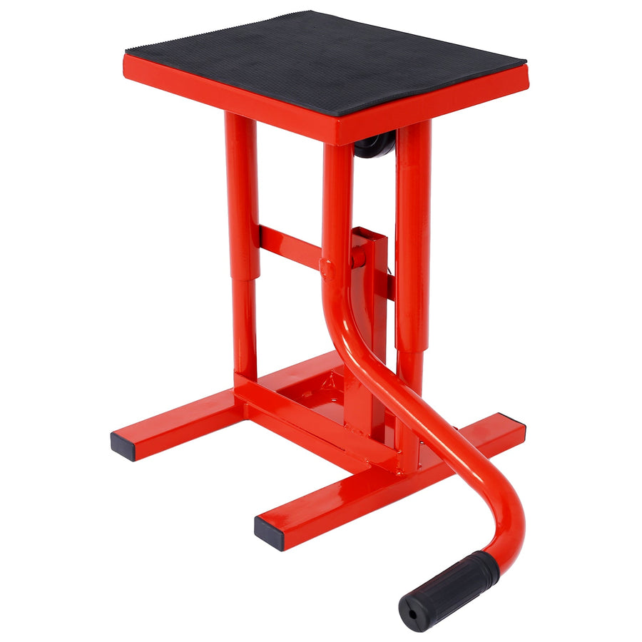 Motorcycle Lift Stand — Adjustable 11-16.5" Height, 330 lbs