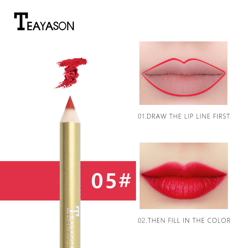 Lip Liner: Waterproof Matte Color for Defined, Lasting Lips