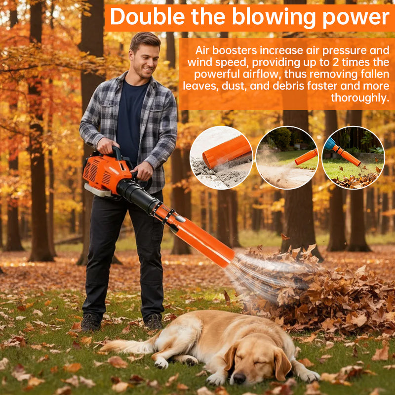 PVC Air Tank Leaf Blower Amplifier for High Flow