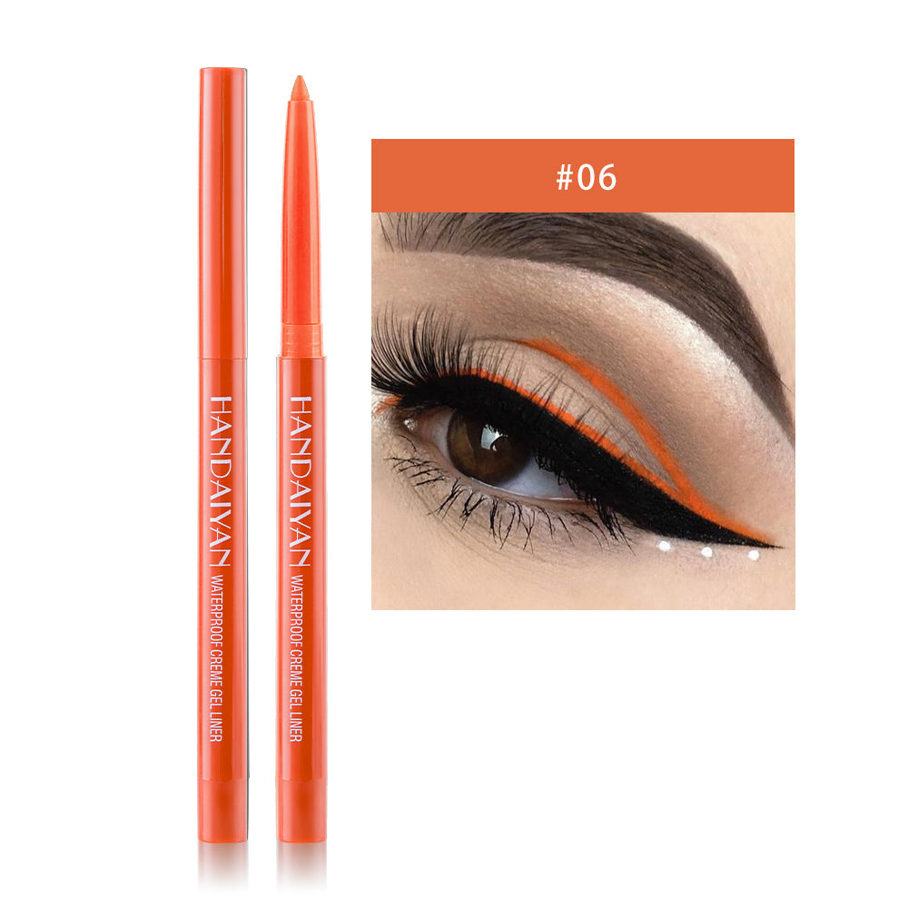 20-Color Waterproof Colorful Eyeliner Pen Set for Looks