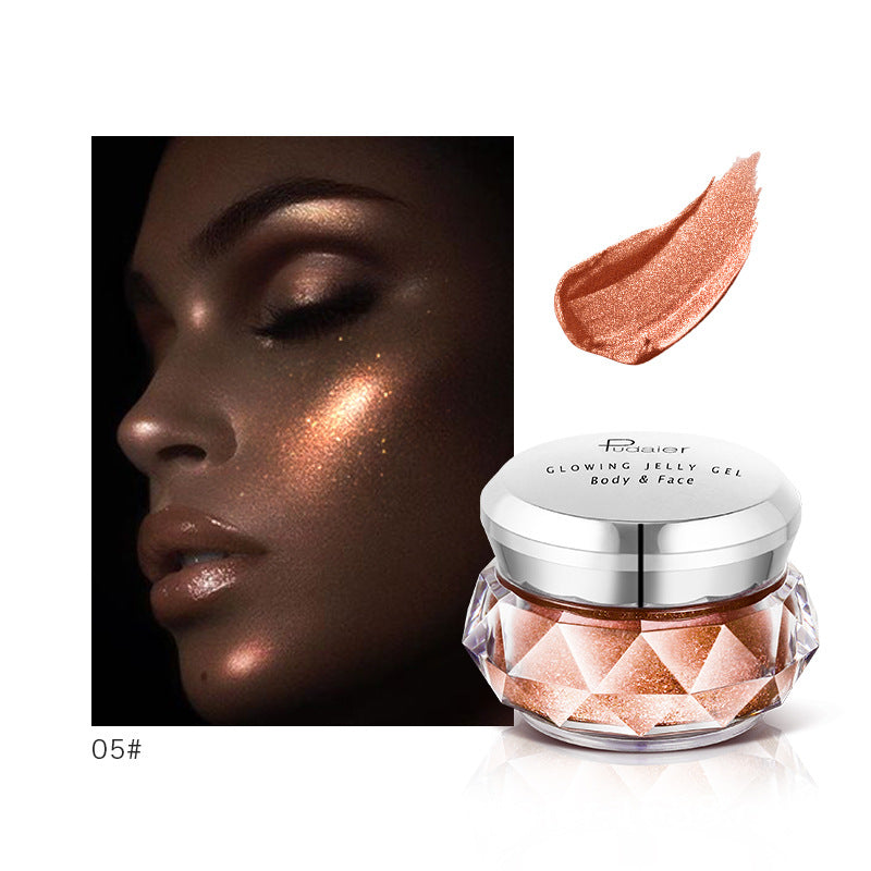 Jelly Gel Face Highlighter for a Reflective Mermaid Glow