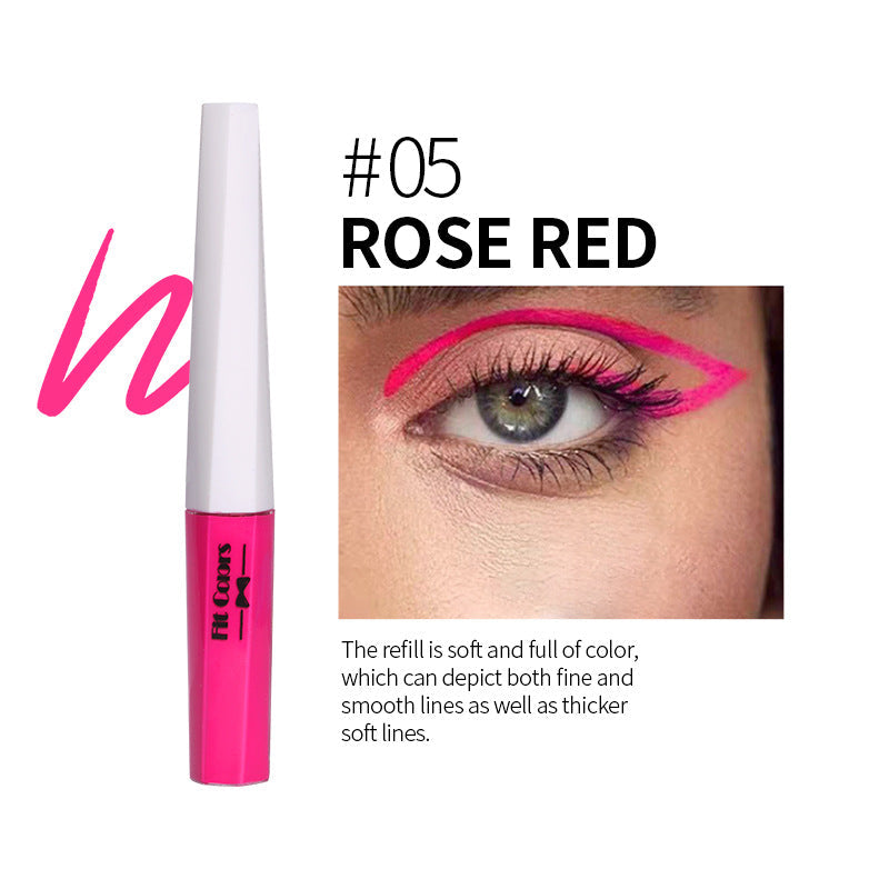 Fluorescent Graphic Eyeliner Set — 8 Neon Colors