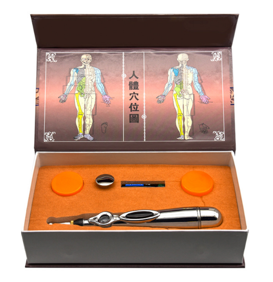 Electric Meridian Massage Pen for Targeted Facial Care