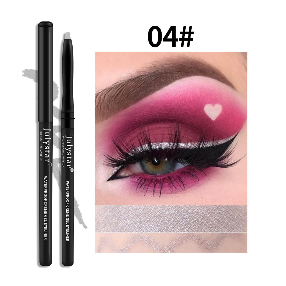 White Eyeliner Pencil for Waterproof Graphic Looks