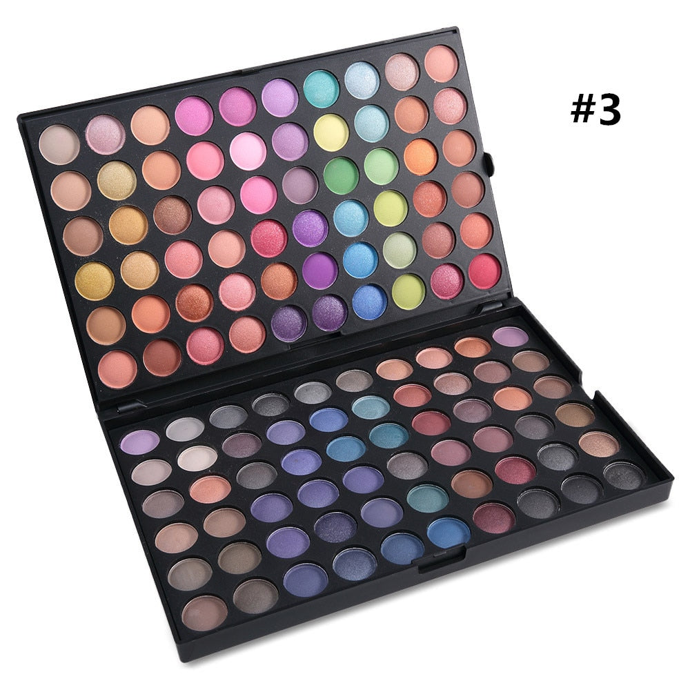 120-Color Eyeshadow Palette for Neutral & Bold Looks