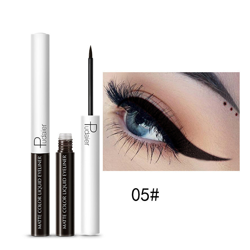 Waterproof Liquid Eyeliner for Precise, Vivid Color Definition
